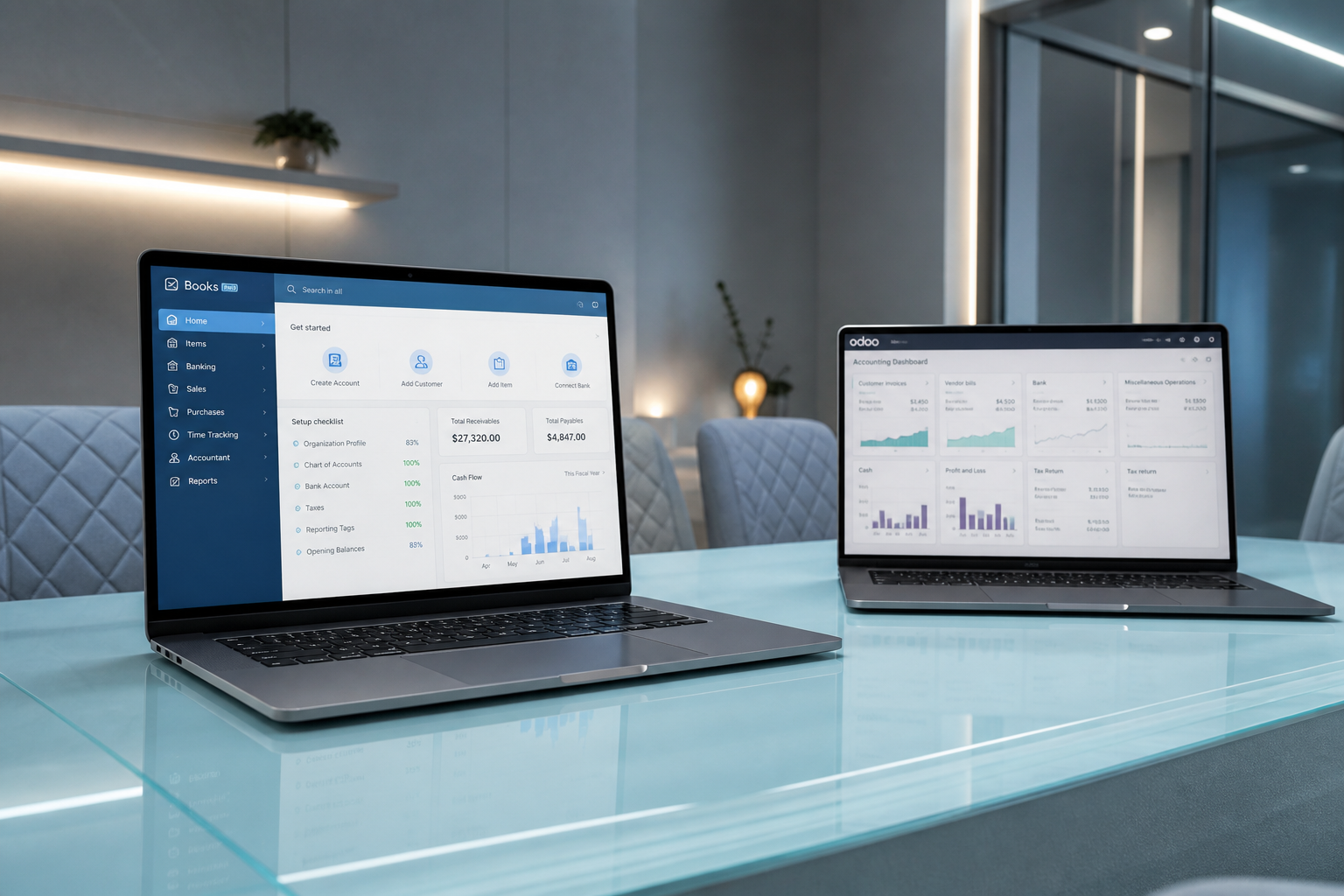 consult table with two systems
