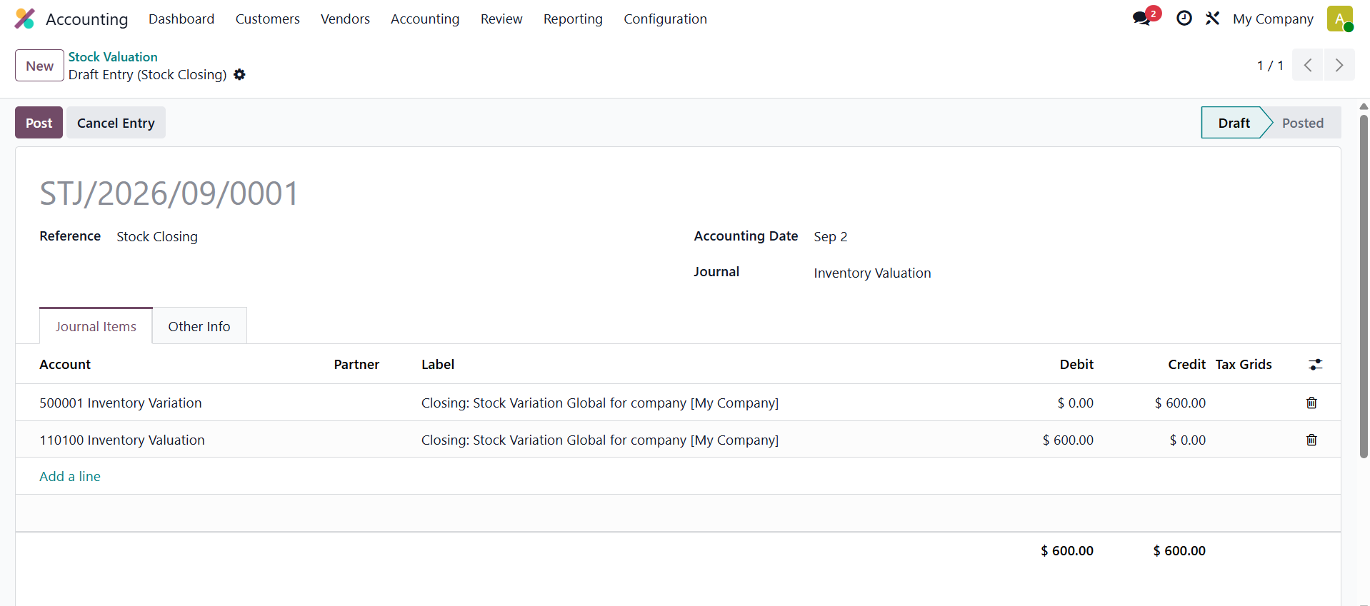Accounting Module
