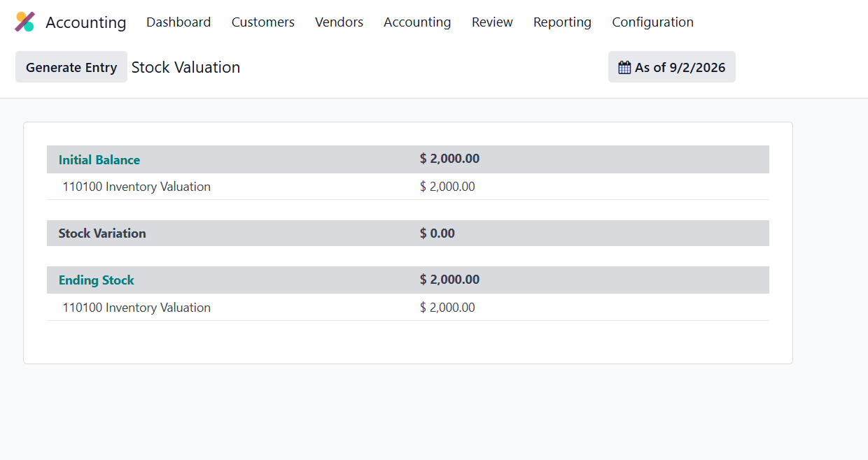 Purchases Module