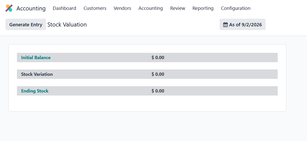 Accounting Module