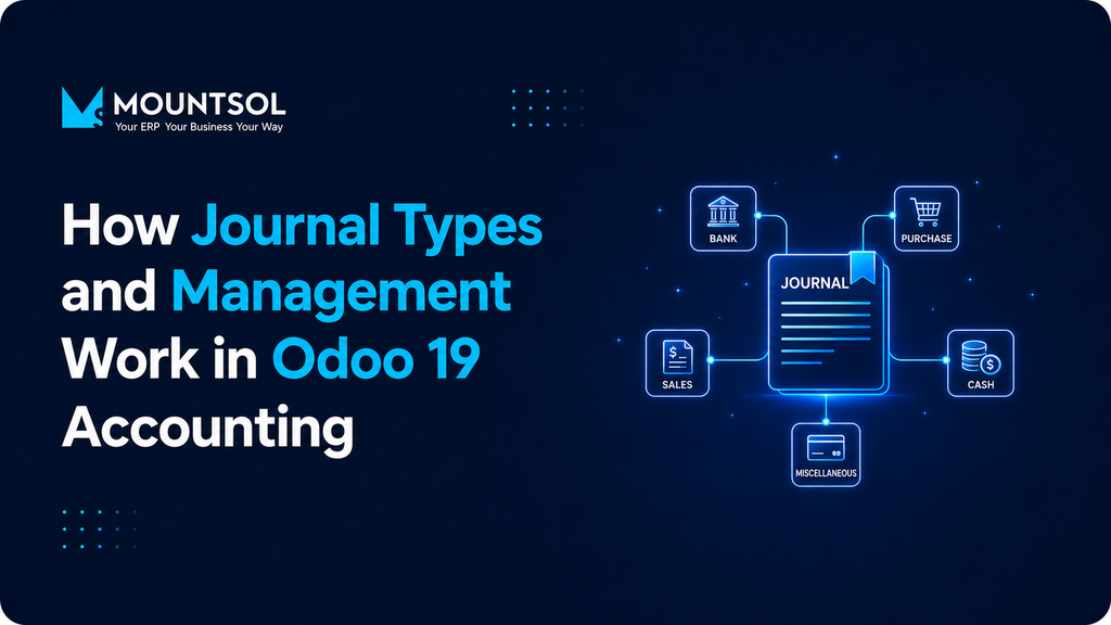 How Journal Types and Management Work in Odoo 19 Accounting